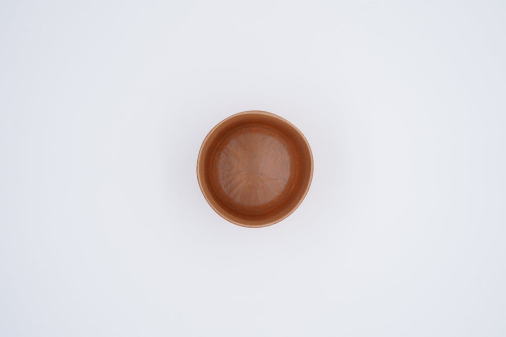 Bamboo cup - wiped lacquer, natural finish
