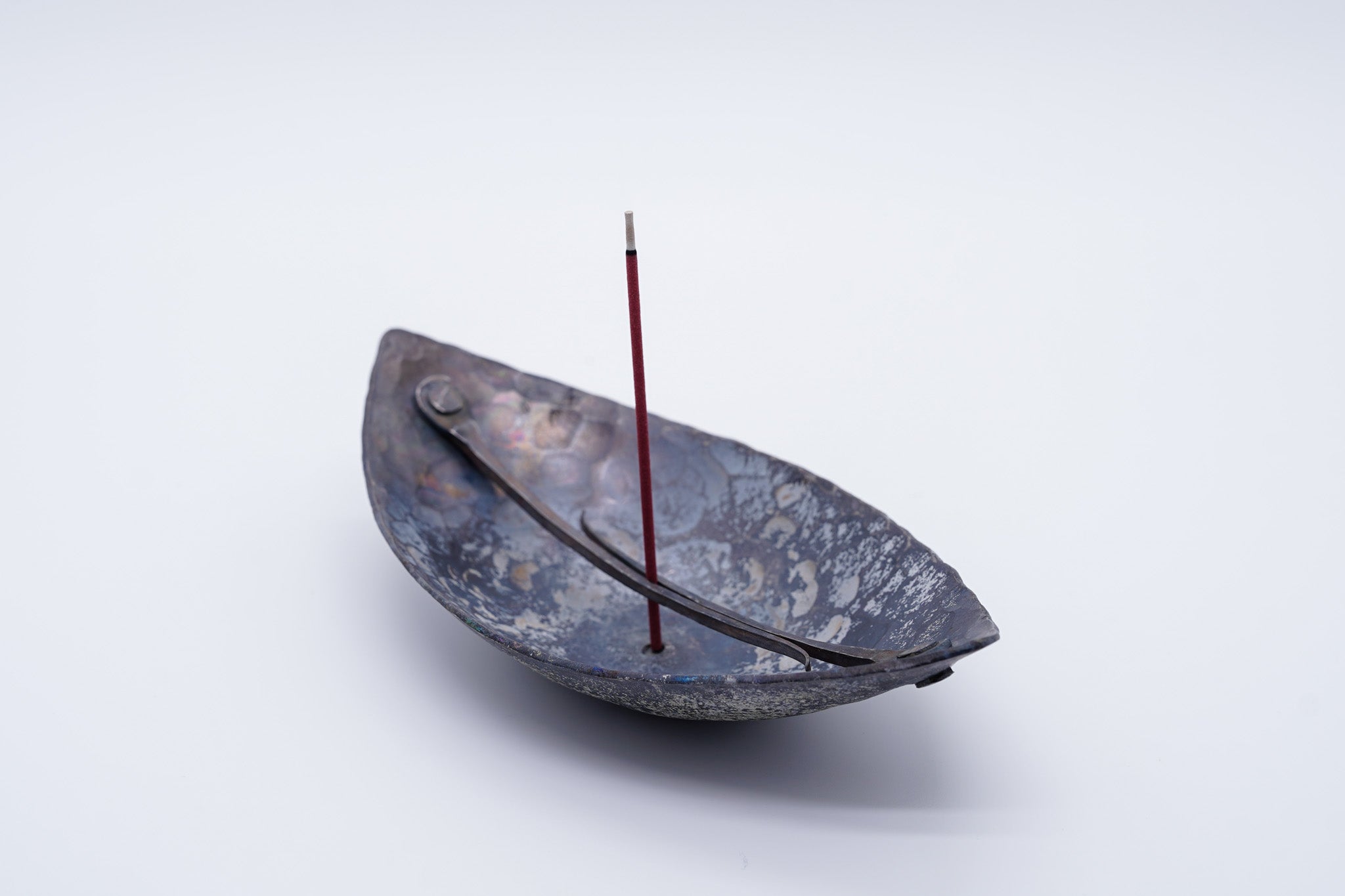Crescent Moon incense or flower Pin