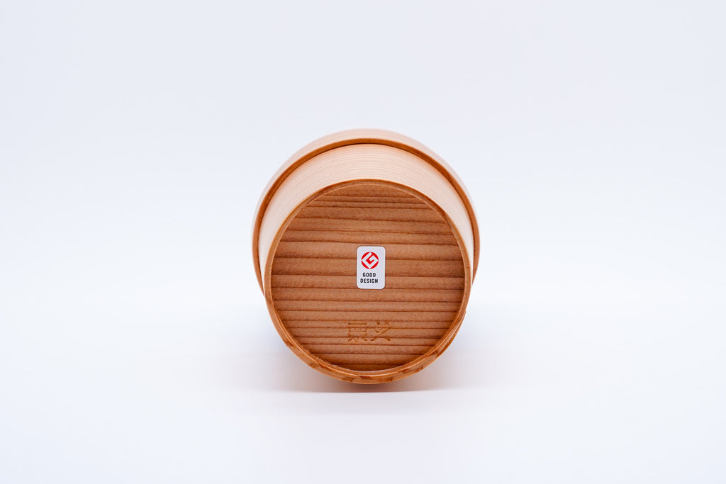 Odate bentwood cup with ring