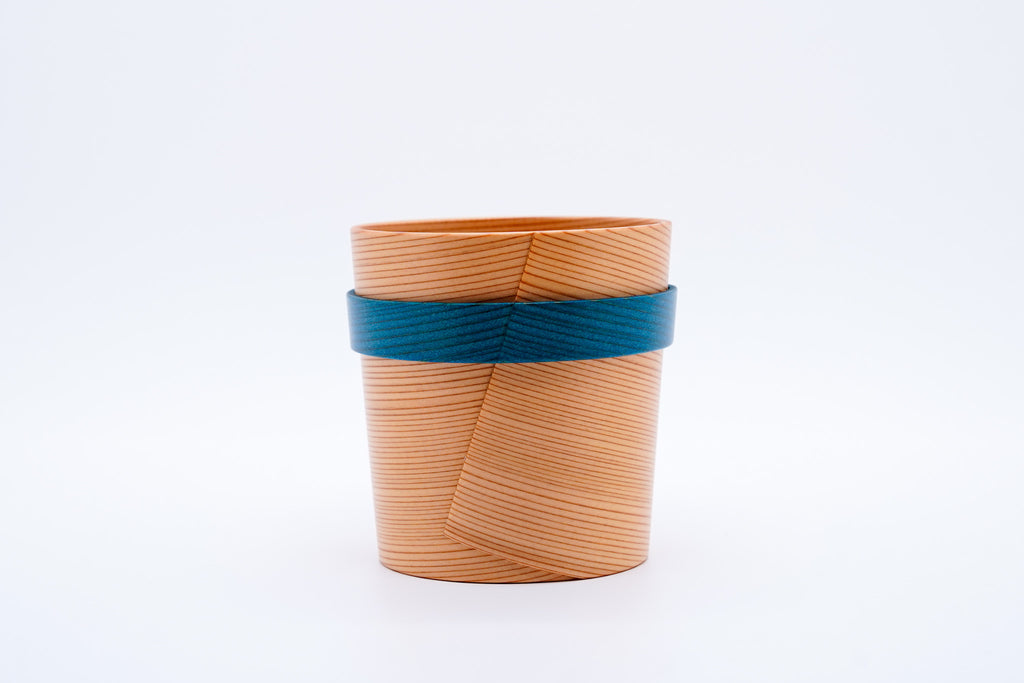 Odate bentwood cup with ring