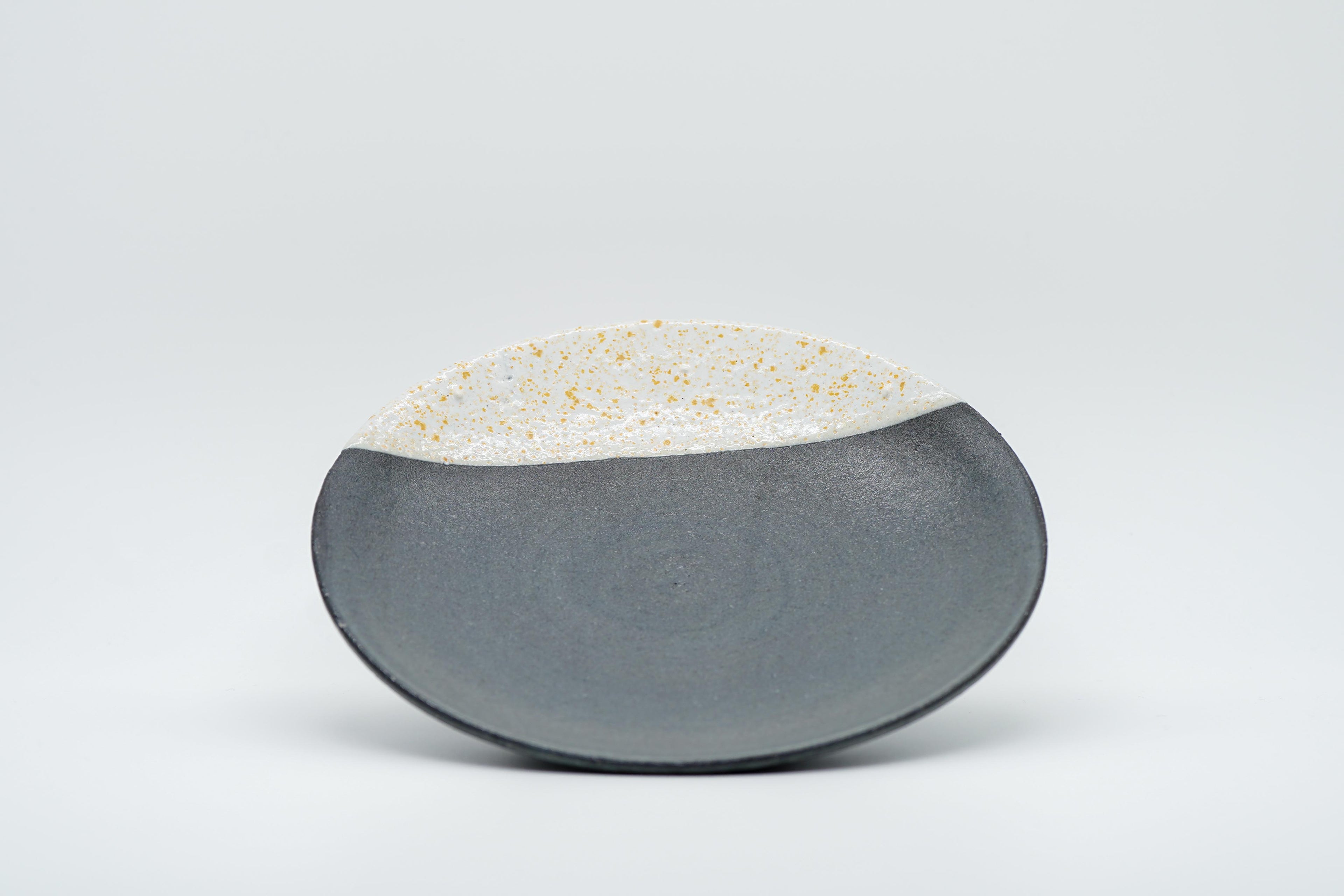 Shigaraki ware 20.5cm plate