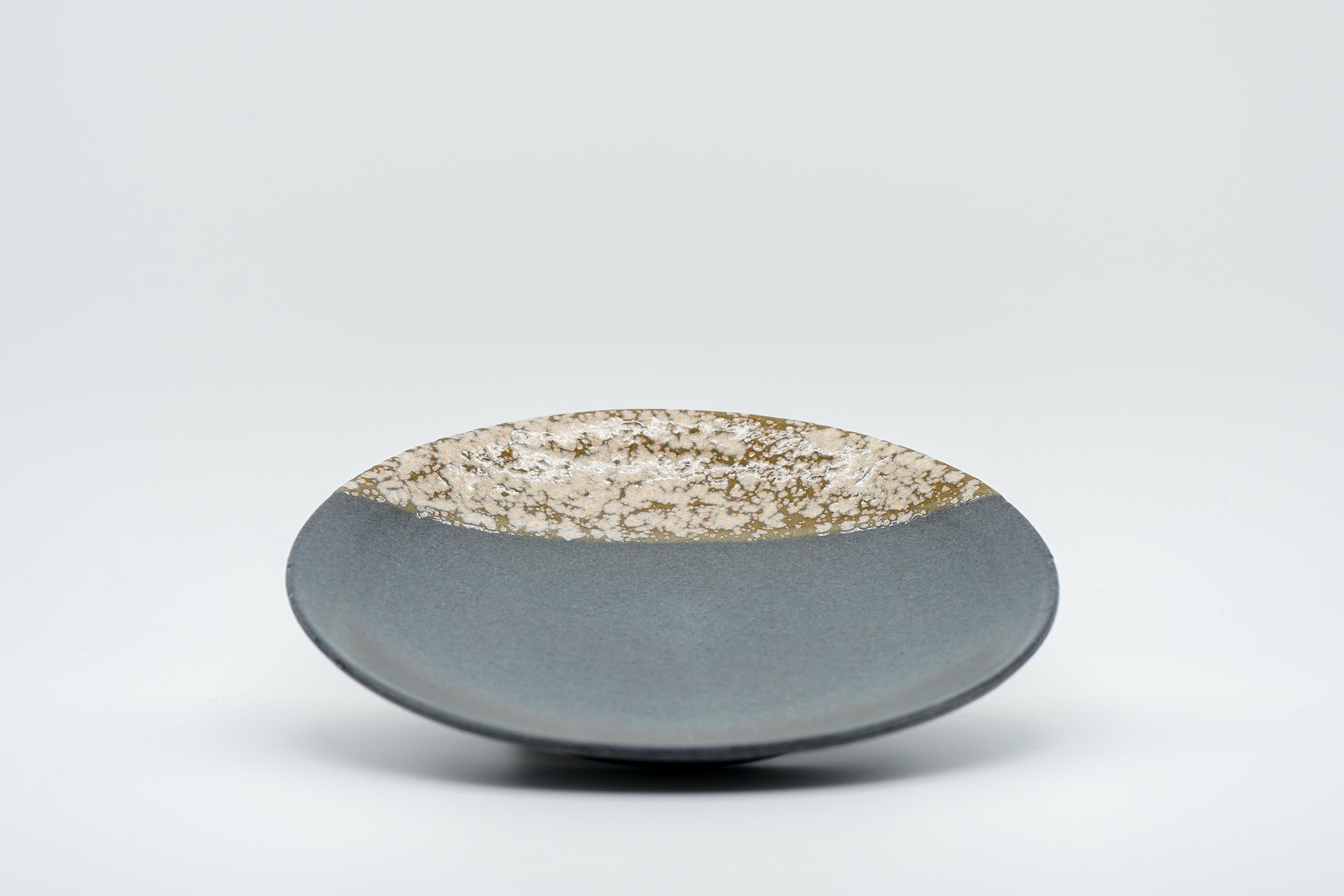 Shigaraki ware 20.5cm plate