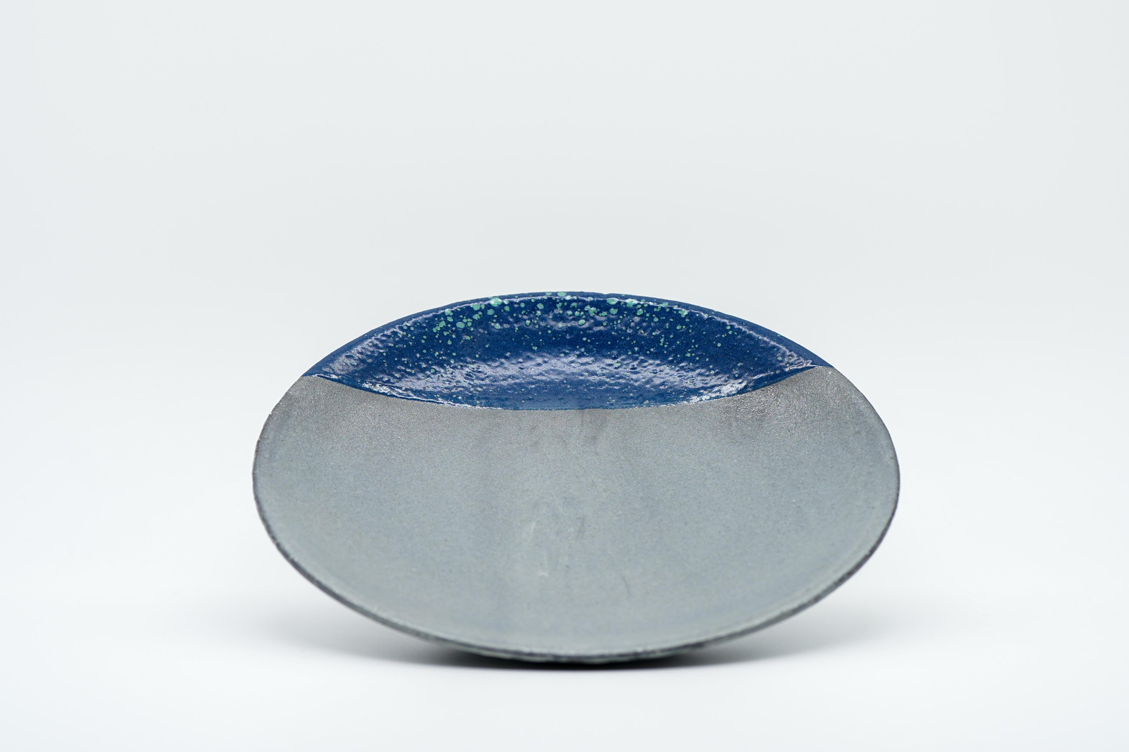 Shigaraki ware 20.5cm plate