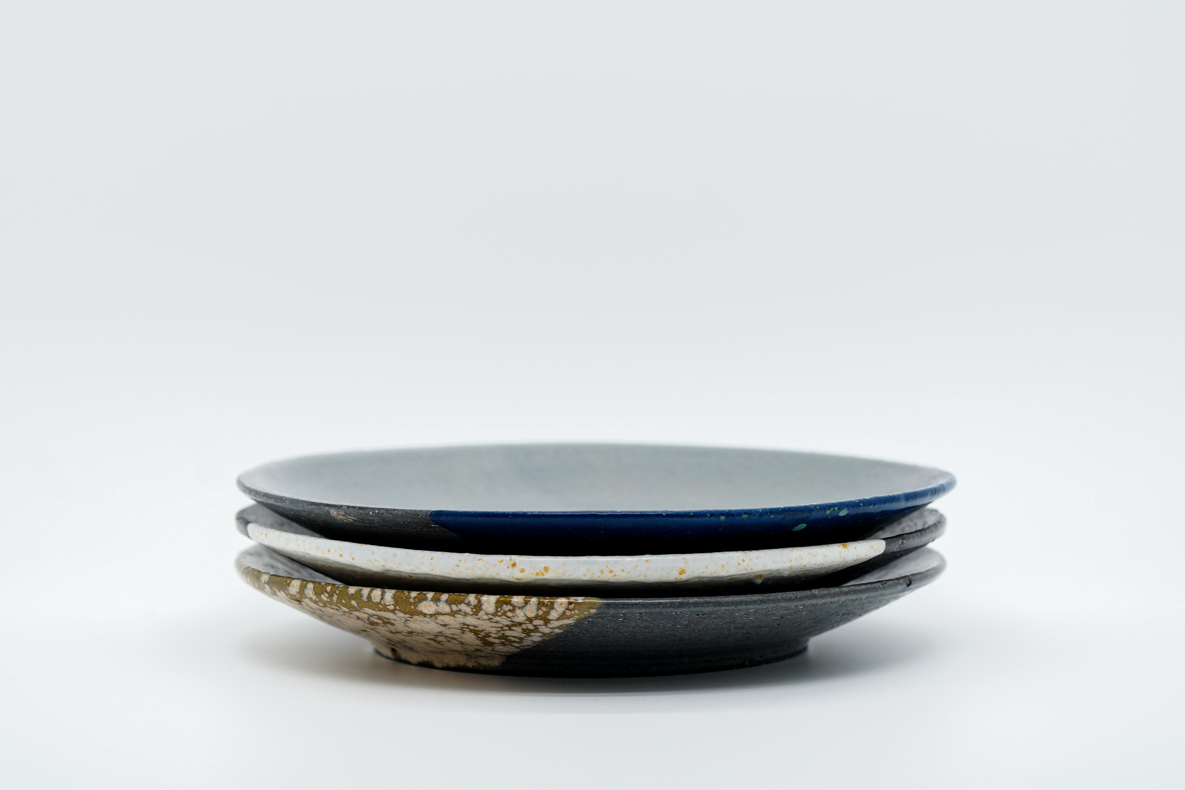 Shigaraki ware 20.5cm plate