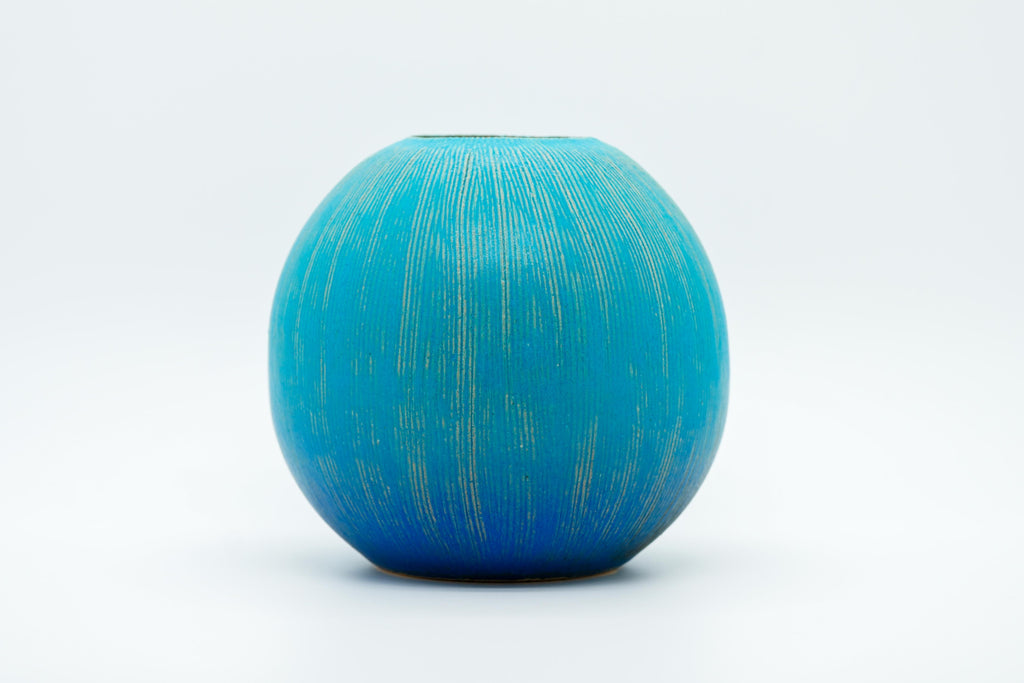 Shigaraki ware "Seiran" jade vase