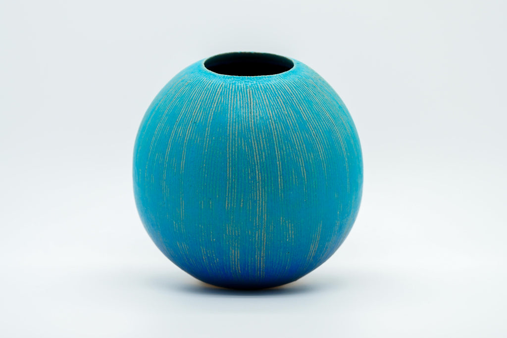 Shigaraki ware "Seiran" jade vase