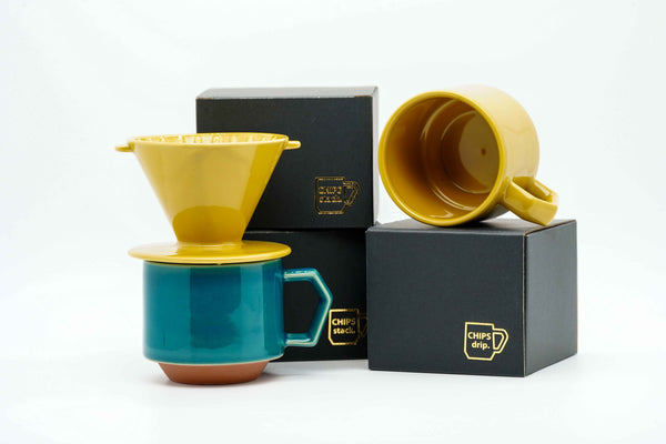 CHIPS mug and dripper brew Set