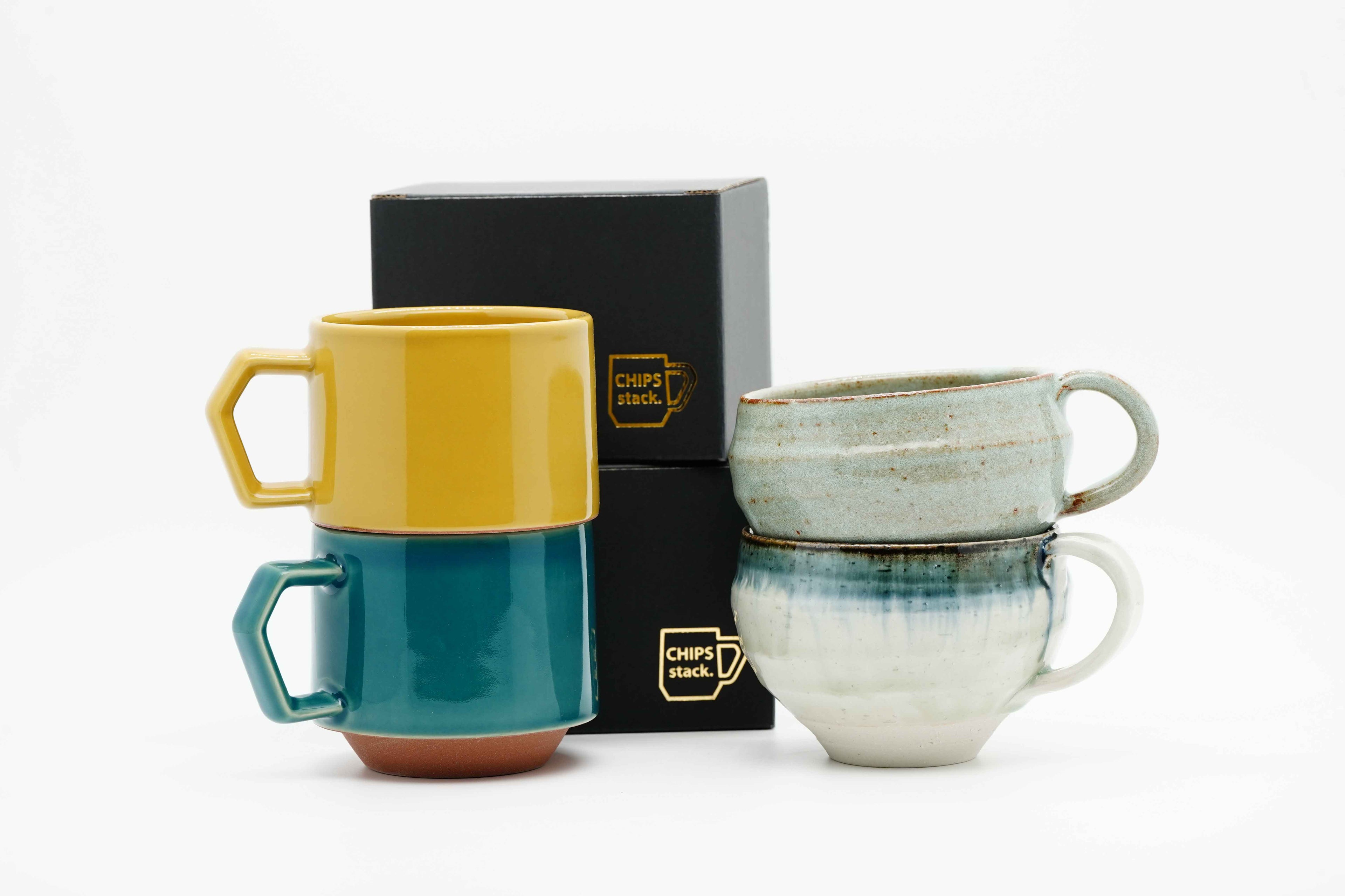 Four mugs for every moment set