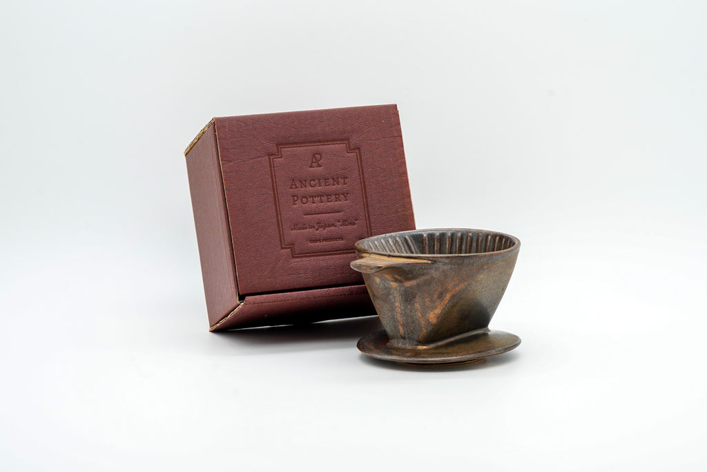 Ancient Pottery Mino-ware coffee dipper