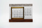 Echizen washi perpetual calendar