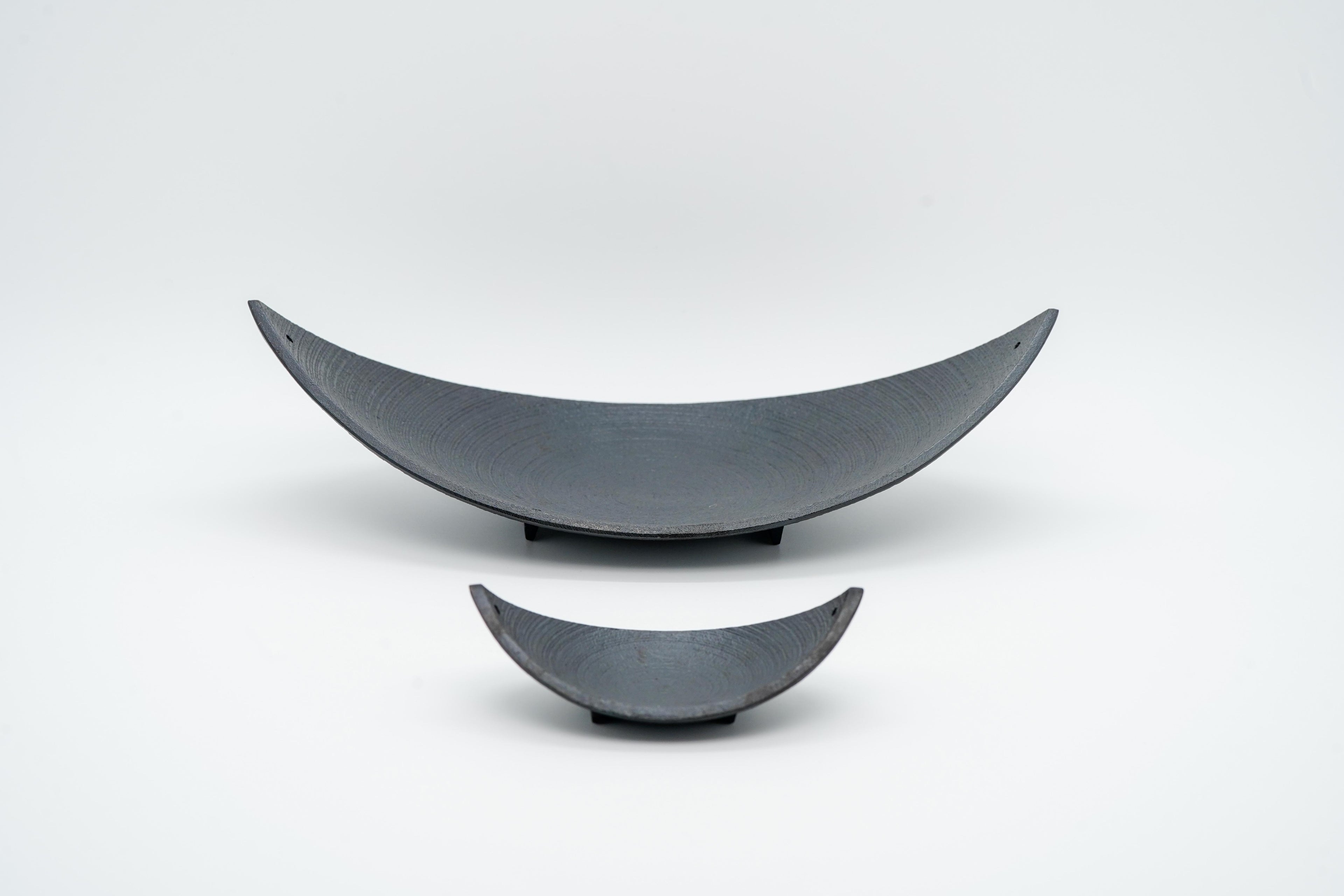 "Bamboo Leaf Boat" incense holder