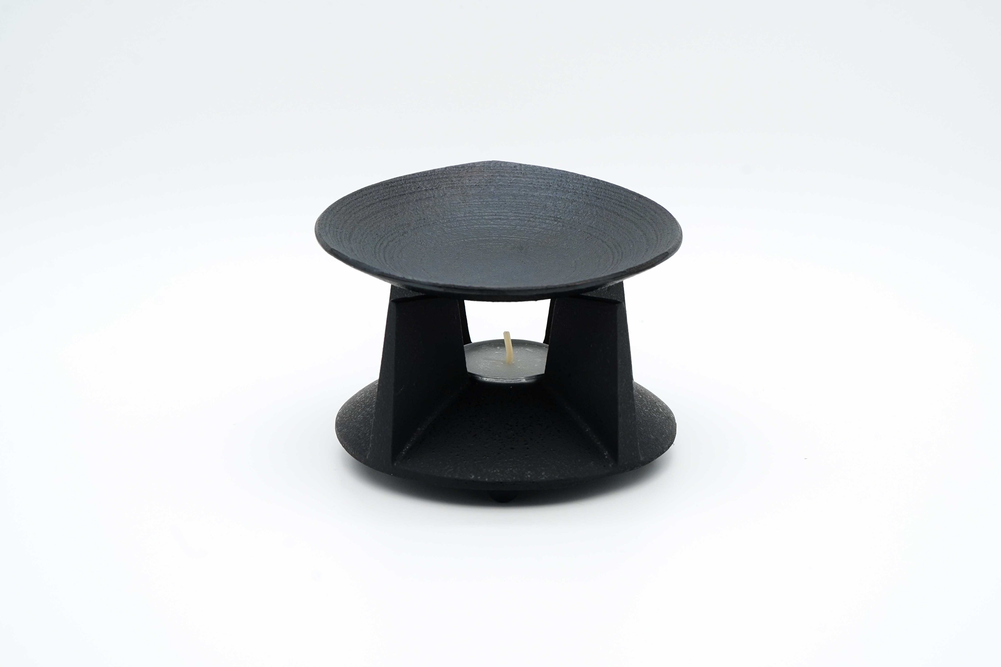 Tea incense furnace - three-way plate