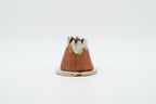 Volcano climbing incense holder