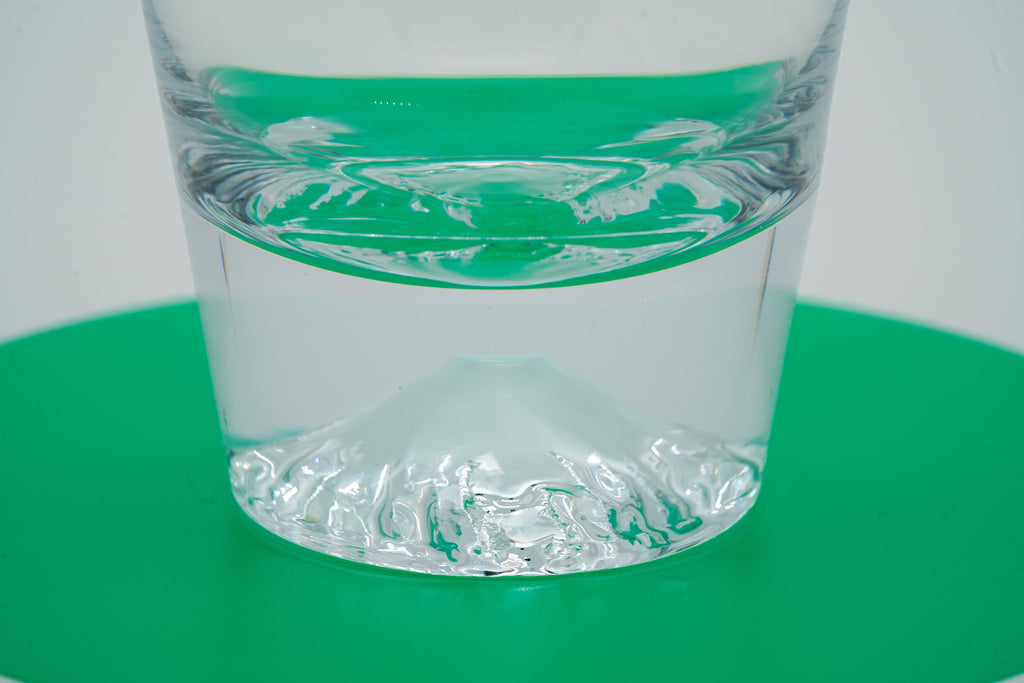 Fuji whisky glass