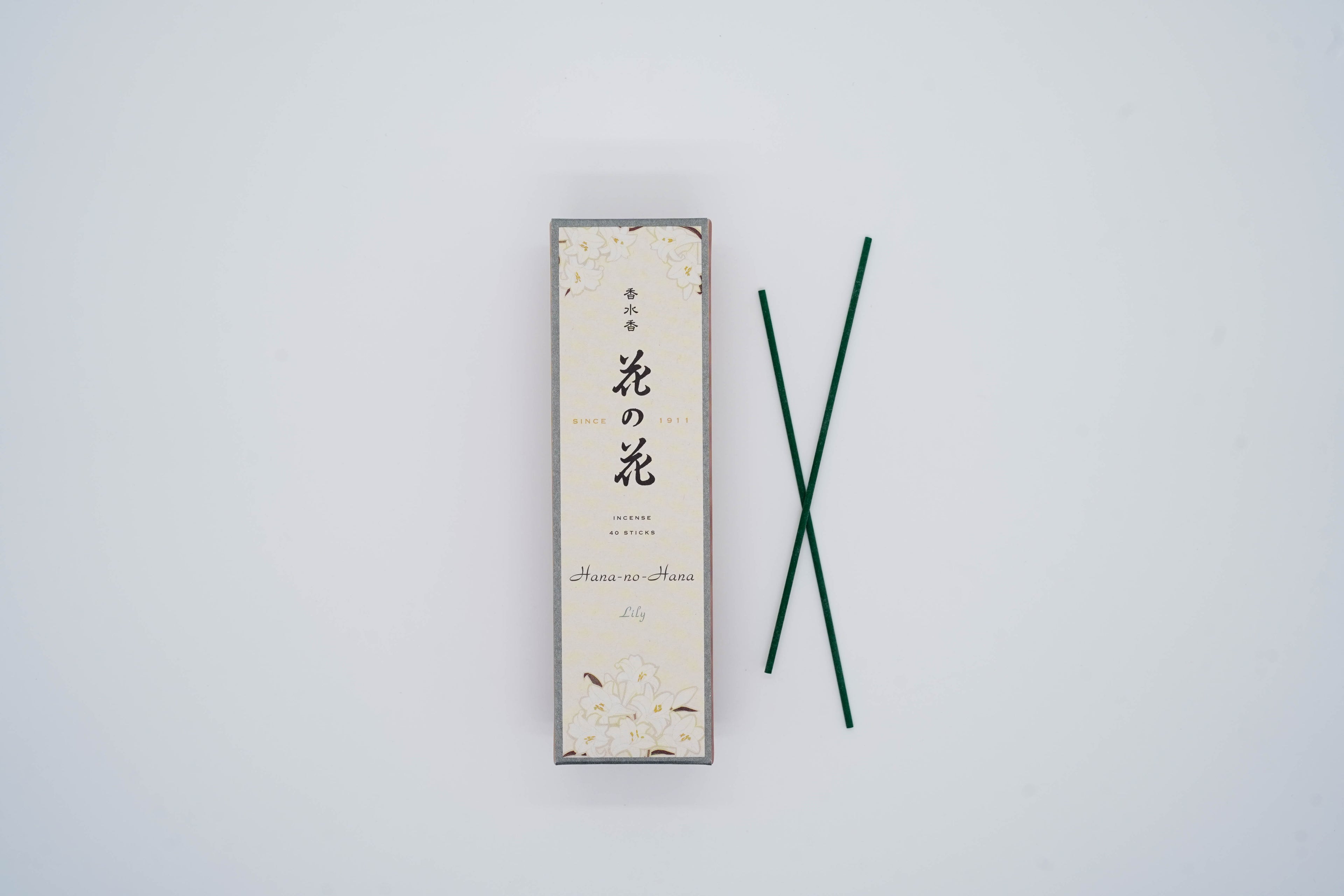 Lily incense, hana-no-hana, 40 sticks