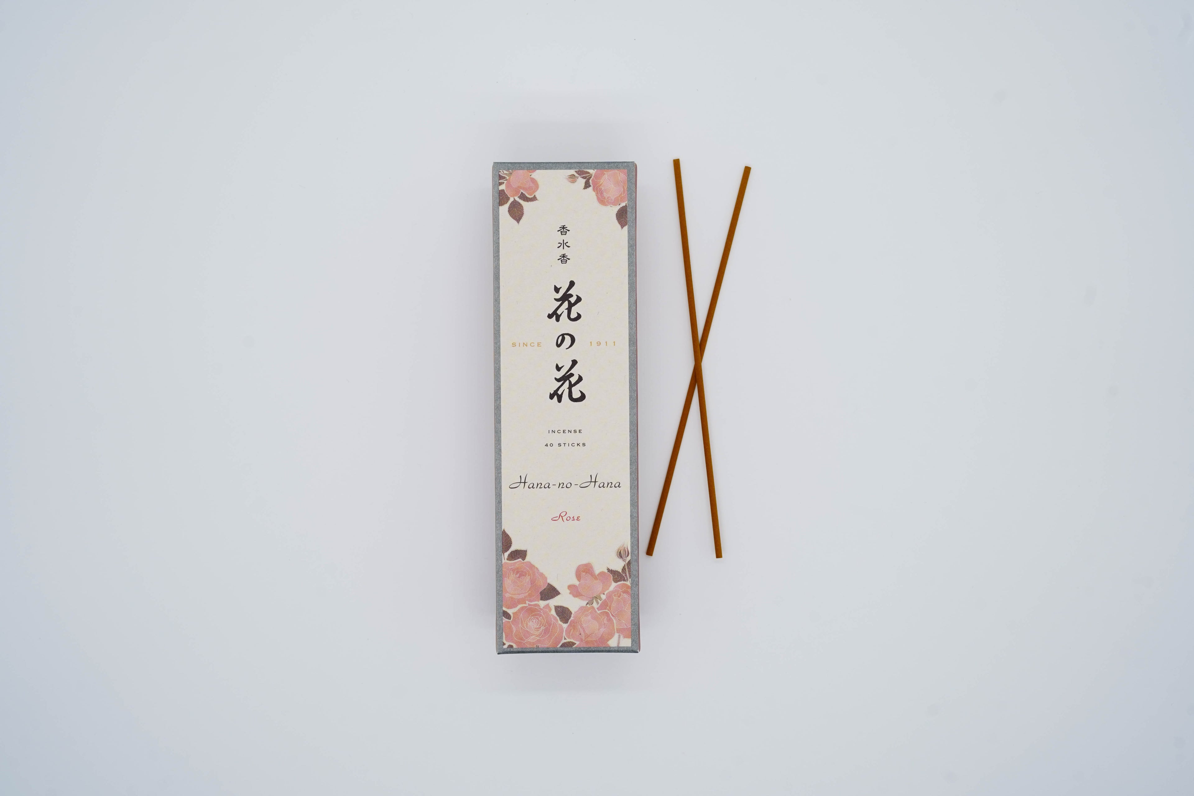 Rose incense, hana-no-hana, 40 sticks