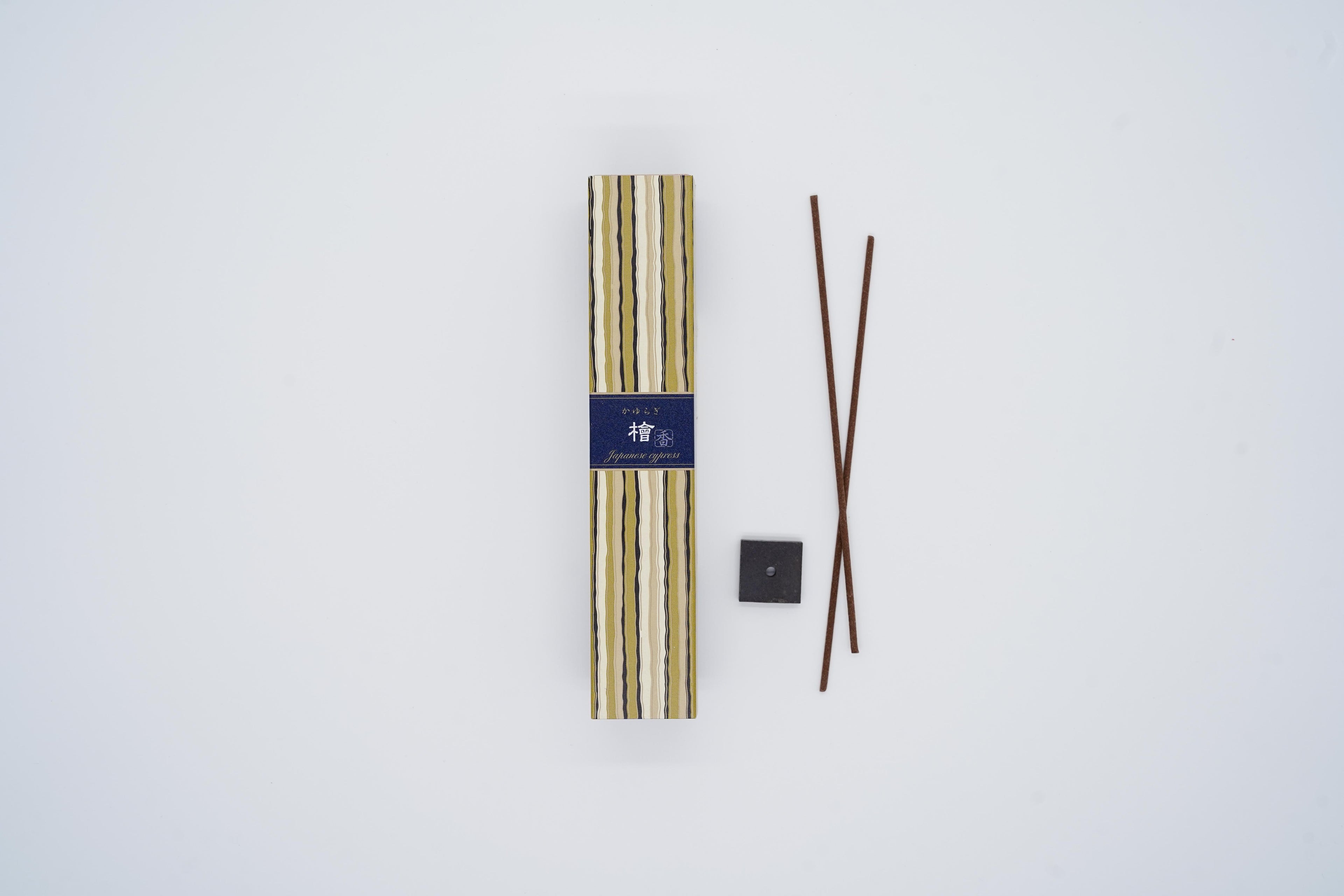 Japanese Cypress incense, Kayuragi, 40 sticks