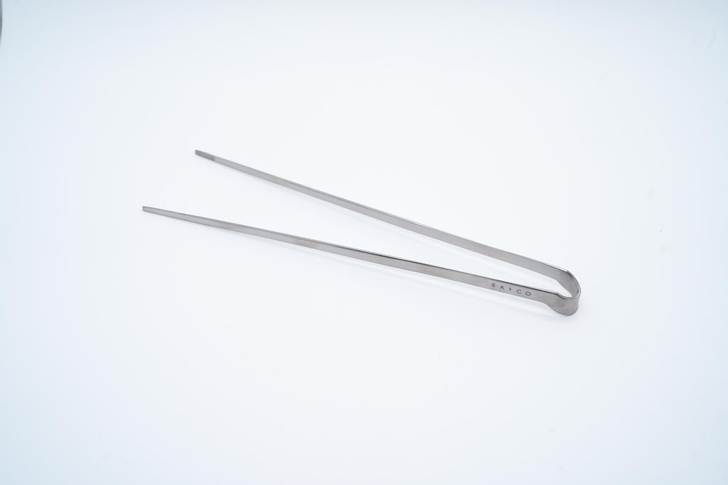 Stainless steel "Saibashi" cooking tong