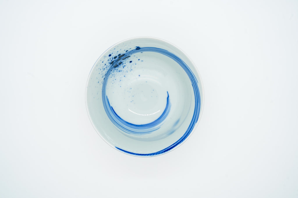 Hand-painted "Uzushio" Donburi bowl