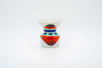 Red Fuji kutani sake cup