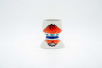 Red Fuji kutani sake cup