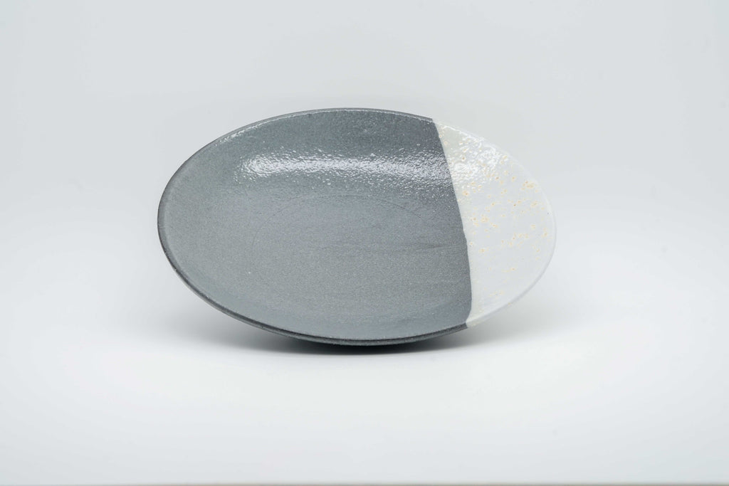 Shigaraki ware 26cm plate