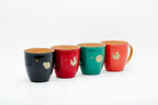 Lacquer mug with cat