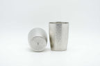 Pair of tin tumbler Berg in wooden gift box