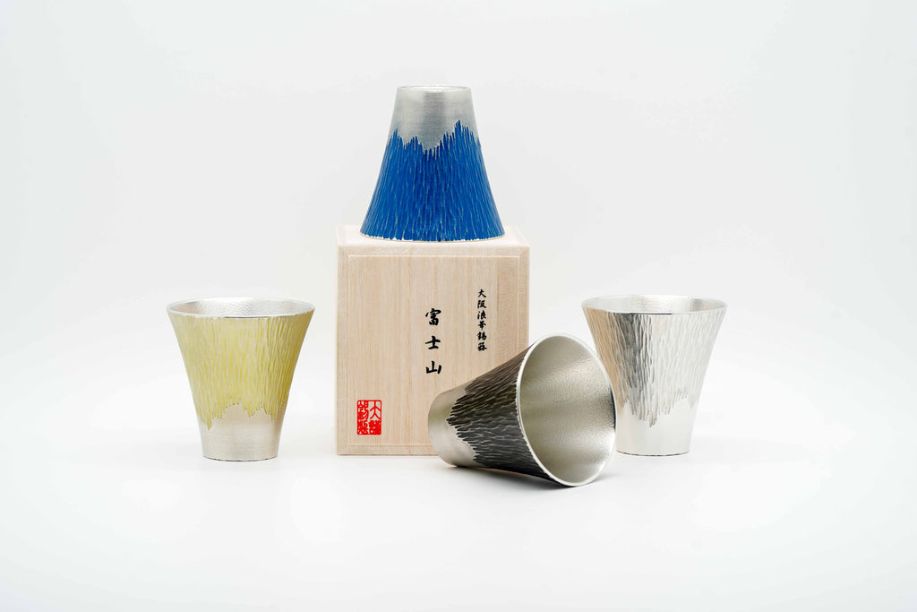 Fuji tin tumbler