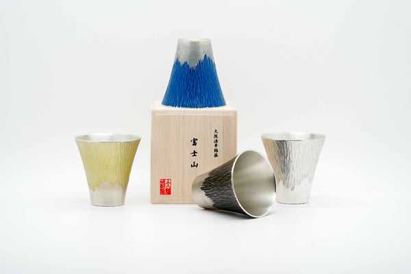 Fuji tin tumbler