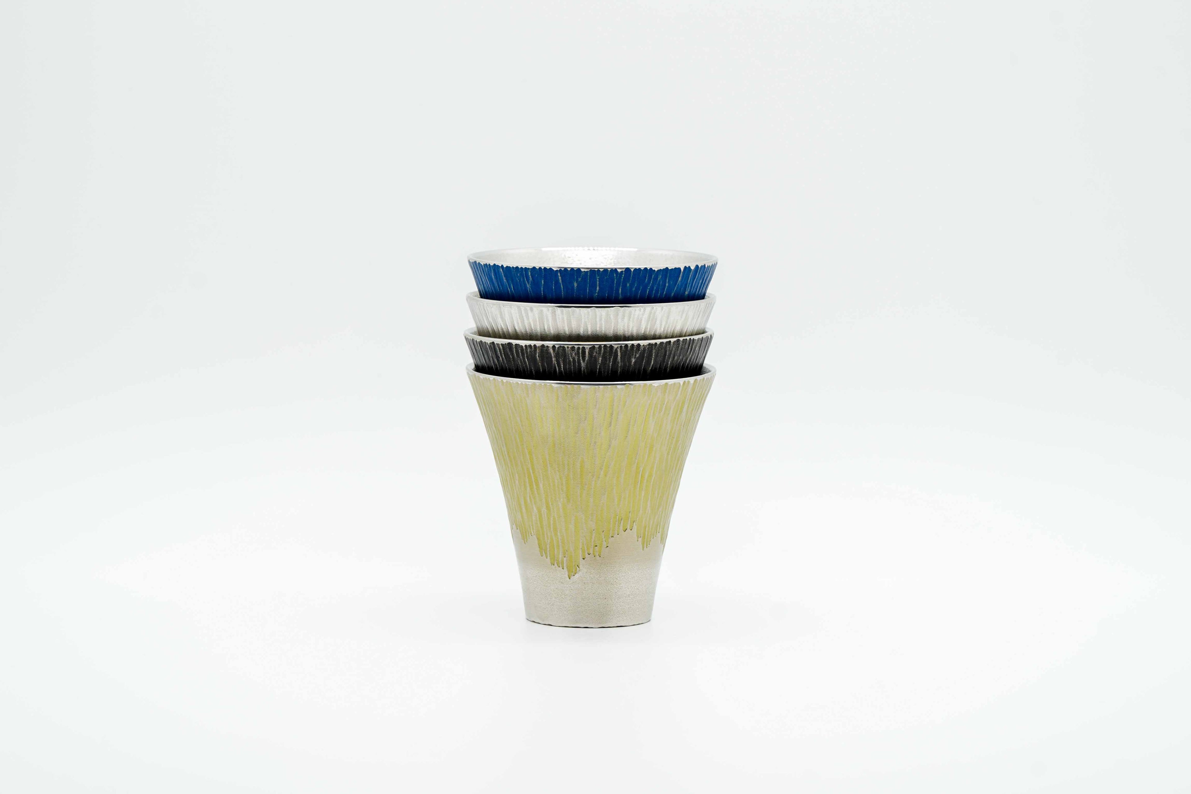 Fuji tin tumbler