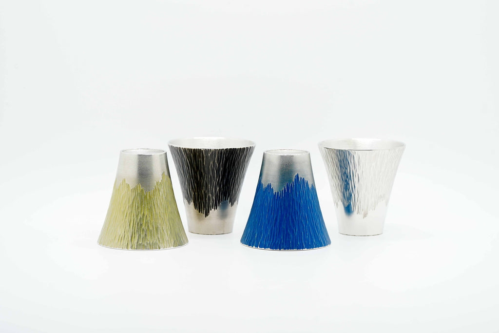 Fuji tin tumbler