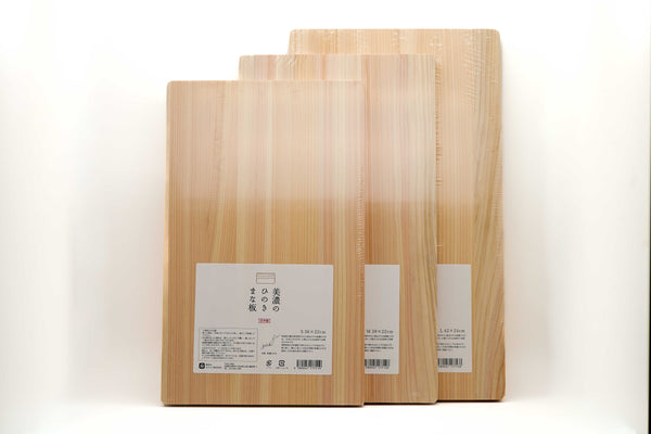 Japanese cypress wood cutting board