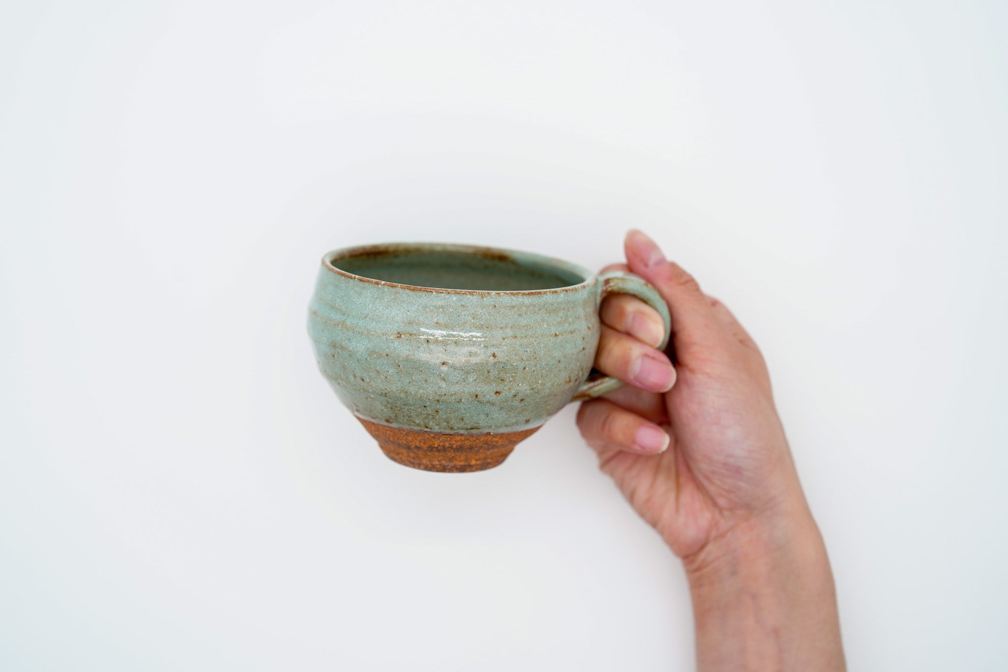 Mino Ware Nagara series mug "Drops"