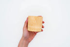 Bamboo cup - wiped lacquer, natural finish