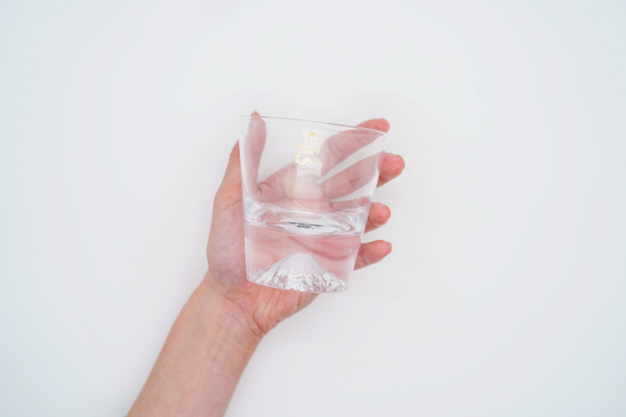 Fuji whisky glass