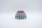 KOSOMETSUKE Rice Bowl, Antique Indigo Lattice