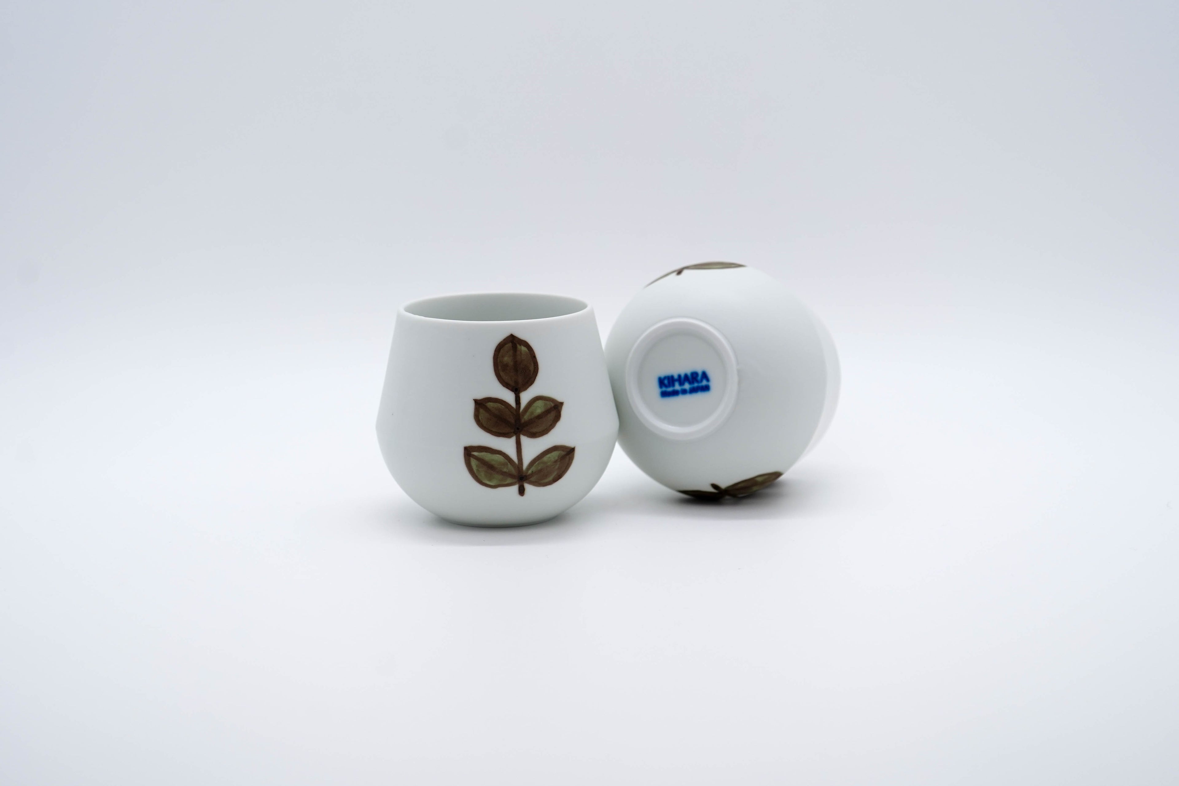 FIORE Yunomi Cup, Young Leaves (Brown)