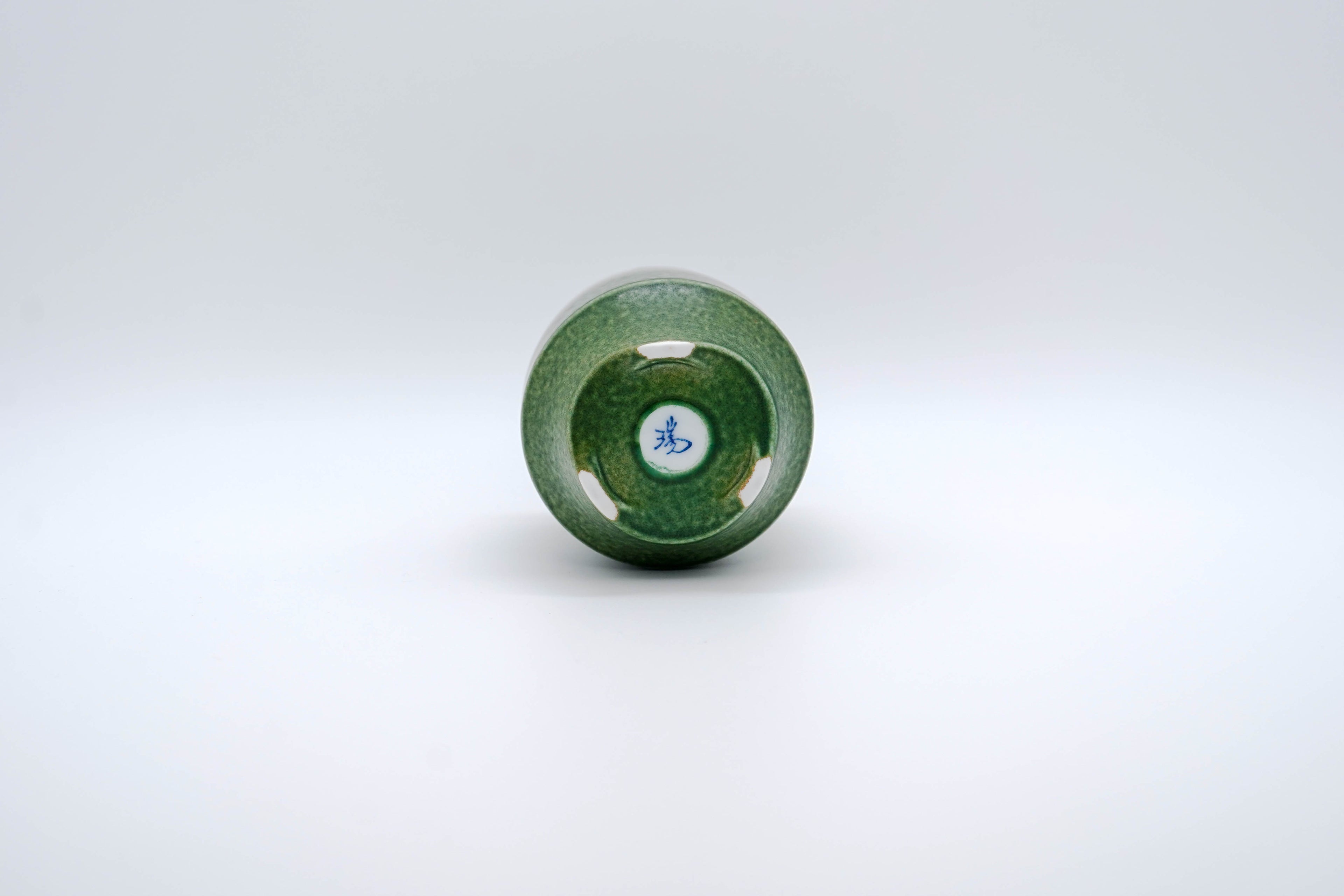 KOUSYUHAI Cup (Large), Green Irabo Glaze