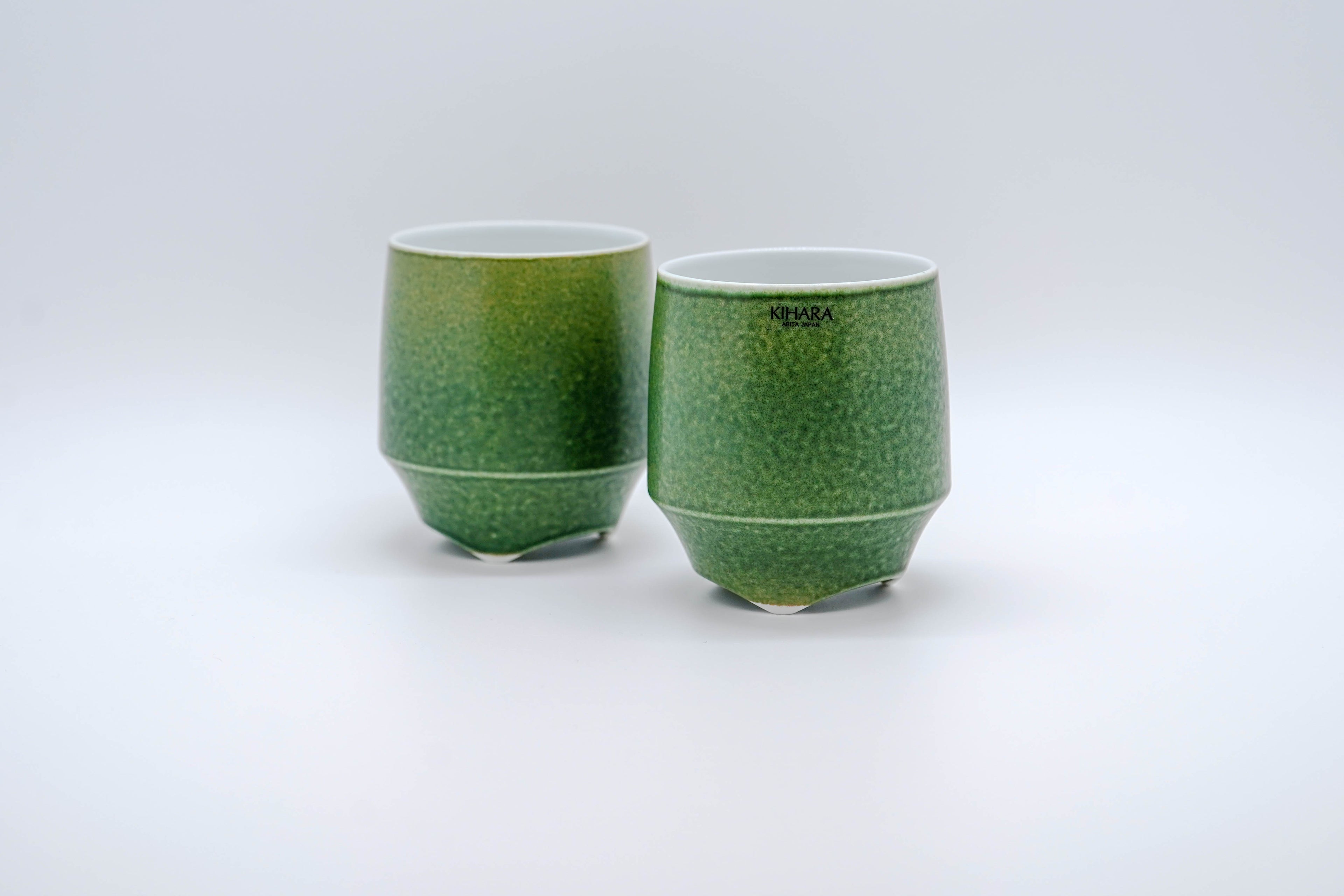 KOUSYUHAI Cup (Large), Green Irabo Glaze