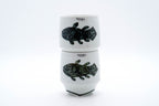 KOUSYUHAI Cup (Large), Fossil Fish (Black)
