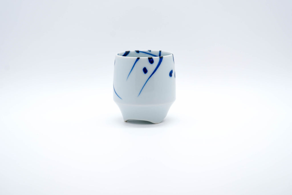 KOUSYUHAI Cup (Large), Flowers, Birds, Wind and Moon