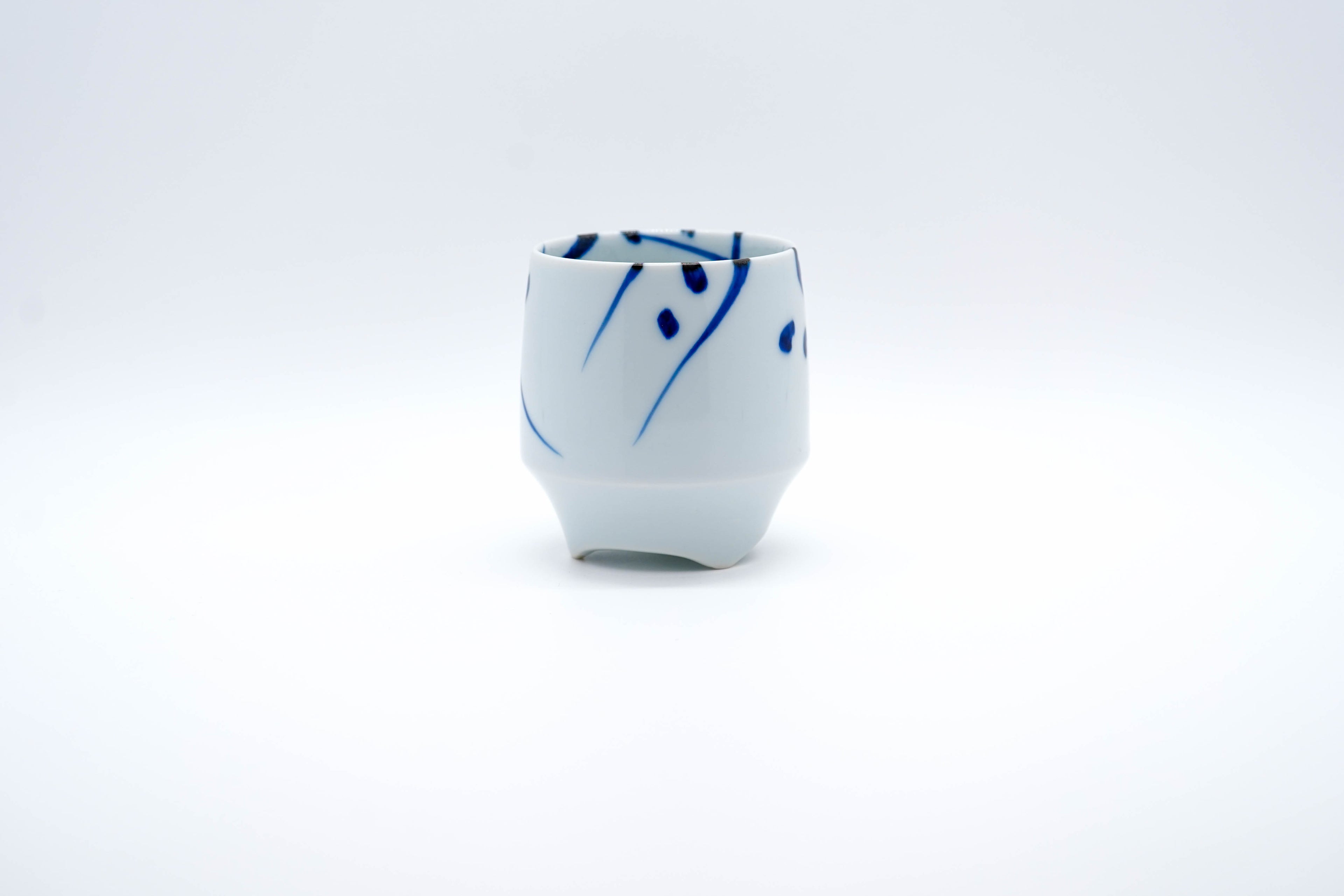 KOUSYUHAI Cup (Large), Flowers, Birds, Wind and Moon