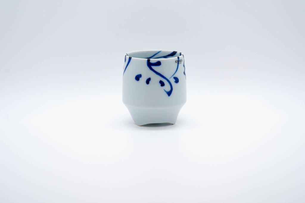 KOUSYUHAI Cup (Large), Flowers, Birds, Wind and Moon