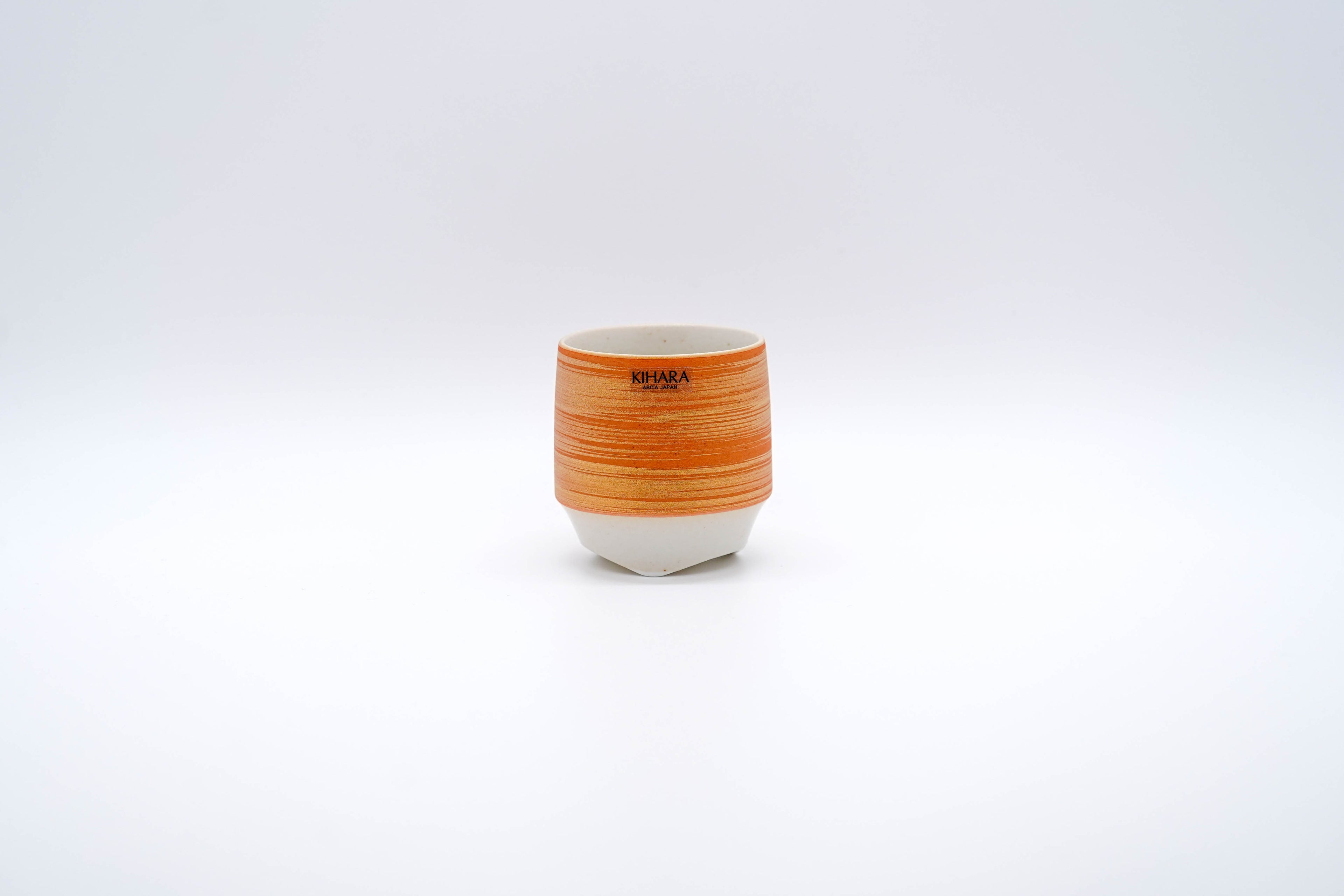 KOUSYUHAI Cup (Small), Vermilion and Gold Brushstroke