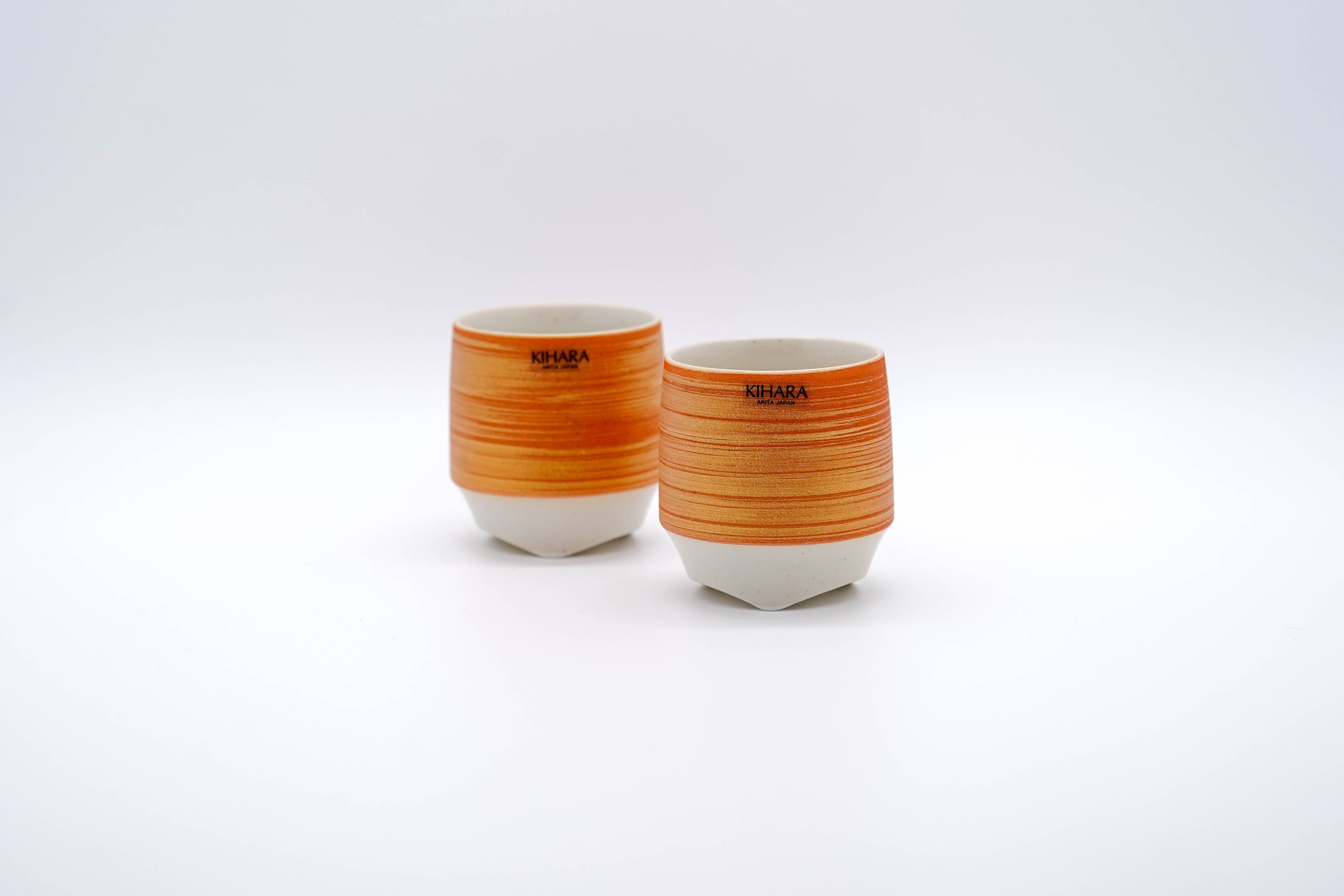 KOUSYUHAI Cup (Small), Vermilion and Gold Brushstroke
