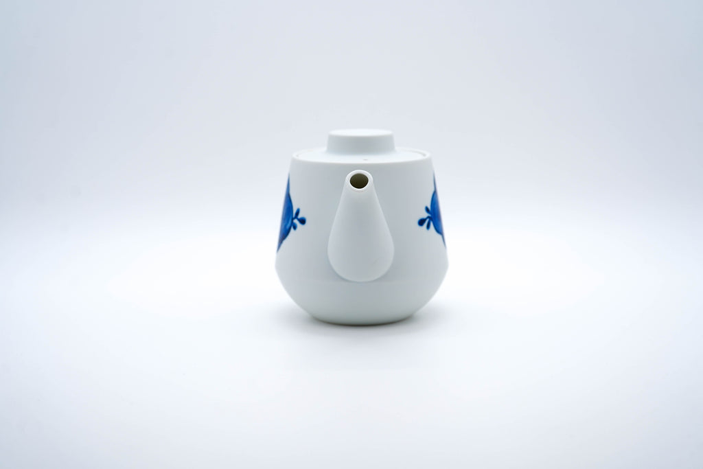 FIORE Teapot, Flower Vine (Indigo)