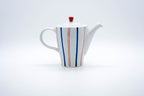 NATURE Teapot (Large, with strainer), Stripe