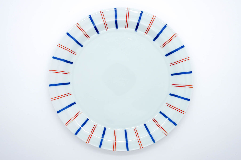 NATURE Plate, Stripe