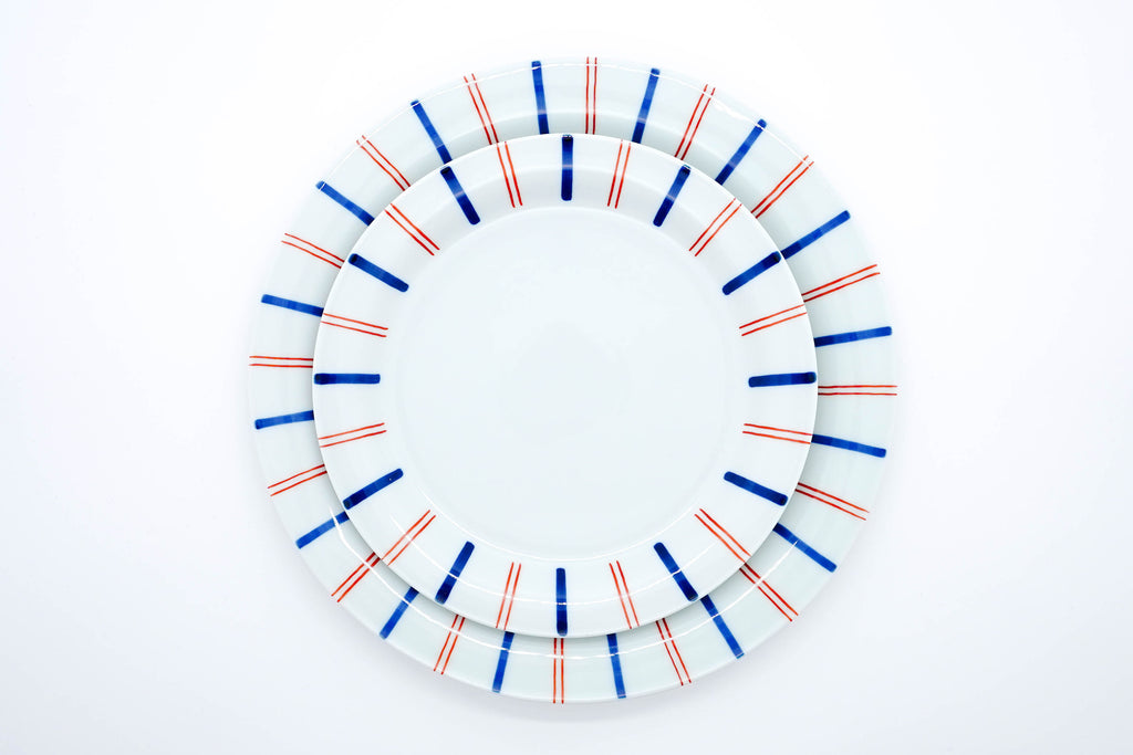 NATURE Plate, Stripe